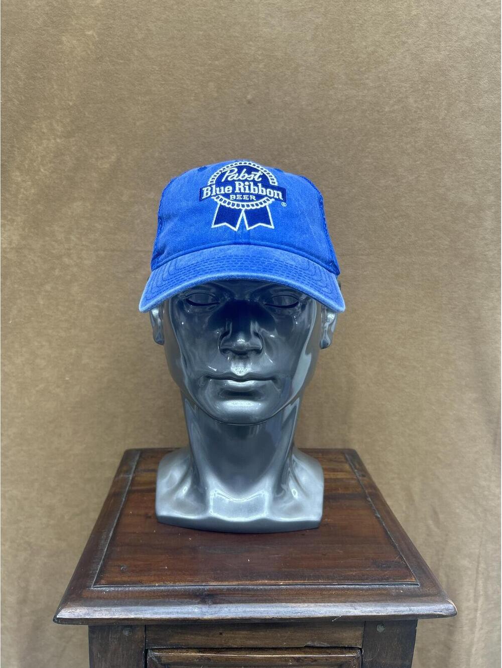 Pabst Blue Ribbon Blue Mesh Trucker Hat with Tags